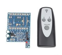 Carte de contrôle du volume avec télécommande - Module de potentiomètre pour audio DIY - Résistance 50K/100K AC 12V-220V - Potentiomètre japonais - 8 x 5,1 cm - Circuit imprimé (sans potentiel)