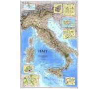 Carte de l'Italie de 1995