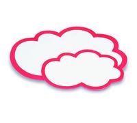 Carte de modération nuages, 430 x 265 mm