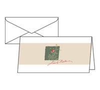 Carte de Noël 'Christmas with apples', long, pour