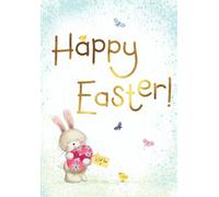 Carte de Pâques « Happy Easter » - 17,8 x 12,7 cm Regal Publishing