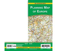 Carte de planification de l'Europe | GM Johnson