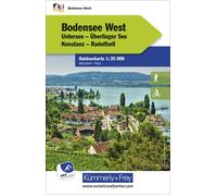 Carte de plein air n° WK.43 - Lac de Constance Ouest (Allemagne) | Kümmerly & Frey