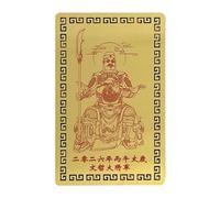 Carte de protection Tai Sui | Souvenir général de l'année du cheval 2026 | chinois format de poche, pour richesse, prospérité, succès, harmonie, famille, hommes, femmes, vacances, voyage