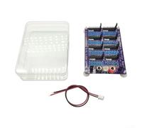 Carte de résistance programmable décimale à 8 segments compatible avec les clips de pont LCR et la mesure Kelvin à quatre fils pour l'étalonnage (0,1 Ω - 9,999999 MΩ)