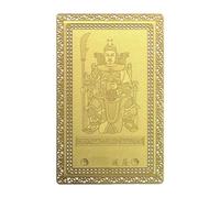 Carte de Tai Sui 2026 - Carte de succès Tai Sui en cuivre, collection tradition chinoise, protection de prière, bouddha, bénédiction, trésor, année du cheval, décoration pour la chance, la