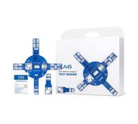 Carte de test double SIM XA6 pour réparation de téléphone portable - Détecteur de carte SIM rapide pour Android - Bleu - 5 x 11,5 cm (A)