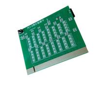 Carte de test PCIE 16X 8X pour une recherche précise des pannes, carte de contrôle avec lumière pour dépannage d'ordinateur, carte mère, outil de diagnostic PCIE
