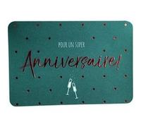 Carte De Voeux - Anniversaire - Pour Un Super Anniversaire ! G