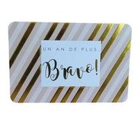 Carte De Voeux - Anniversaire - Un An De Plus Bravo ! G