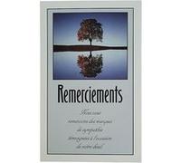 Carte De Voeux - Condoléances - 5 Cartes Remerciements Deuil