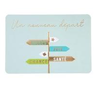 Carte De Voeux - Évènement - Un Nouveau Départ Succès Joie Santé Chance G