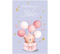 Carte De Voeux - Naissance - Bienvenue à Bébé Fille