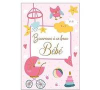 Carte De Voeux - Naissance - Bienvenue à ce beau bébé - Rose Rose