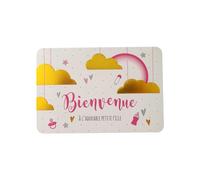 Carte De Voeux - Naissance - Bienvenue à l' Adorable Petite Fille