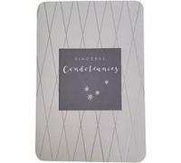 Carte De Voeux - Sincères Condoléances - Grise G