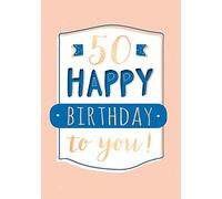 Carte de vœux du 50e anniversaire, musicale, avec son et reprise de la chanson « Happy » de Pharrell Williams