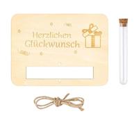 Carte de vœux en bois pour cadeau en argent, Cadeau de Mariage en Bois,Cadeau Argent Carte de Voeux,Enveloppe Cadeau Dargent de Mariage,Cadeau Danniversaire en Bois,Carte de Vœux en Bois