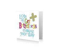 Carte de vœux officielle Brightside « Get Well Soon »