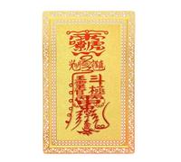 Carte de vœux Tai Sui - Carte chinoise en or 2026,Année du cheval Tai Sui souvenir - Pour la maison, le bureau, la voiture et le nouvel an chinois sac à main sac à main