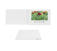 Carte de Vœux Vidéo, Brochure Vidéo, Carte de Vœux électronique avec écran LCD, Livre Vidéo Qui Lit Votre Vidéo de Mariage, Livre Vidéo de Mariage, Album Vidéo de Mariage. (7po 14 Dents)
