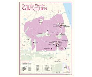Carte des vins de Saint-Julien | Benoit France