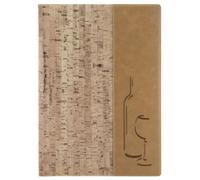 Carte des vins DESIGN CORK, A4, beige