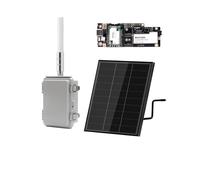 Carte D'Extension de Charge Solaire pour Meshtastic 20 W + RAK3401 + Panneau Solaire LoRa Mesh 13302 (Portée 15 600 MAh) + Boîtier 20 000 MAh (868