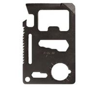 Carte d'outils de survie, vierge, avec étui Mil-Tec