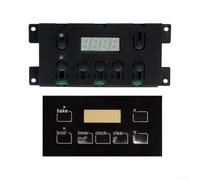 Carte électronique four 25cm plastique et métal pour robuste | Horloge intégrée précise, 7 touches intuitives, réglage température pour facile, compatible pour kenmore, cuisson parfaite