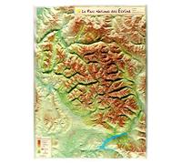 Carte en relief - Massif des Ecrins - 31 X 42 cm | Relief Editions