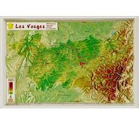 Carte en relief - Vosges - 21 X 31 cm | Relief Editions