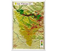 Carte en relief - Yvelines - 31 X 21 cm | Relief Editions
