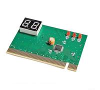 Carte mère testeur POST pour ordinateur de bureau pour diagnostic PC avec lecture de code à 2 chiffres et compatibilité avec pour PCI et ISA