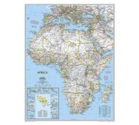 Carte murale (en anglais) - Afrique politique - 57 x 74 cm | National Geographic - Papier
