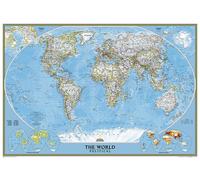 Carte murale (en anglais) - Monde politique - 1/20M (176 x 122 cm) | National Geographic - Papier