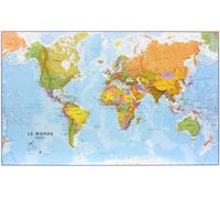 Carte murale géante - Monde politique - 1/20M (197 x 117 cm) | Maps International - plastifiée