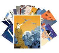 Carte Postale 24pcs Erte Vintage Painting Art Deco