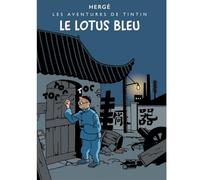 Carte postale album de Tintin: Le Lotus bleu colorisé 300917 (10x15cm)