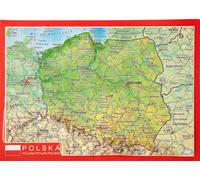 Carte postale en relief - Pologne | Georelief