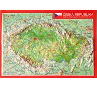 Carte postale en relief - République Tchèque | Georelief