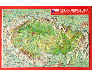 Carte postale en relief - République Tchèque | Georelief