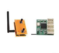 Carte récepteur 6 canaux 900 MHz 3,3-4,2 V émetteur PPM 4 CH pour avions radiocommandés, chars, voitures, bateaux, robots, bricolage, modélisme, kit de commande à distance, compact, portable, 70 x 50