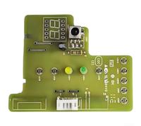 Carte récepteur de signal de télécommande avec indicateur LED pour AC | Ajustement parfait, remplace A745418, transmission de signal fiable, circuit imprimé vert, longueur de 12 cm