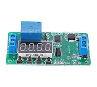 Carte Relais Auto - bloquante DC 12V, Module Multifonction 18 Fonctions, Système d'Éclairage Domestique - Haute Stabilité, Isolation Photoélectrique, Usage Domestique et Industri