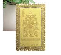 Carte Tai Sui Année du Cheval - Carte Tai Sui 2026 Bonne Chance en Cuivre - Collection Protection de Prière Bouddha Tradition Chinoise pour la Maison Trésor Année du Cheval Décor Bénédiction Bonne