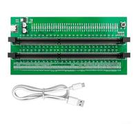 Carte testeur de mémoire DDR3 DDR4 DDR5 avec indicateur LED pour PC de bureau serveur pour détection de défaut RAM Outil de court-circuit ouvert 15 x 7,5 cm