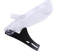 Carter de protection pour scie circulaire de table - 30,5 cm en forme de R - Avec couteau diviseur - PC + fer, construction moulée intégrée - Adaptation universelle - Argenté