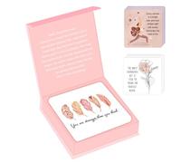 Cartes d'affirmation - Cartes d'encouragement belles cartes inspirantes - Affirmations quotidiennes, cartes spirituelles positives uniques pour femmes, amis, famille