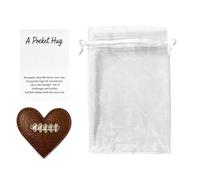 Cartes d'affirmation inspirantes, cartes postales positives en forme de cœur, motif football 6 x 4,5 cm, accessoire en papier cuir, ensemble de motivation portable, notes d'encouragement quotidiennes